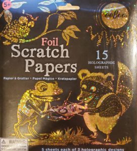 eeBoo Foil Scratch Papers