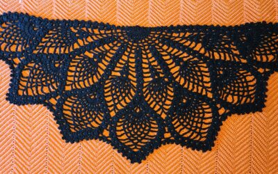 Pattern Review: Pineapple Peacock Shawl